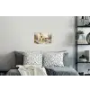 Kerst - Huis - Winter - Sneeuw Muursticker klein -slaapkamer
