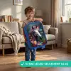Paard in kleurrijke bloemen Kinderkoffer - Blauw klein -sfeer2_FR