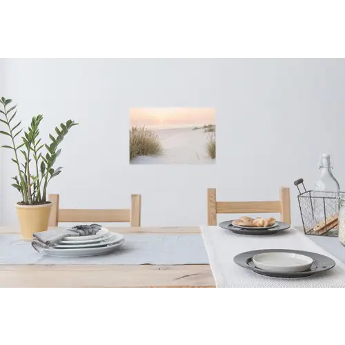Horizon - Duinlandschap - Zand Muursticker klein -eettafel