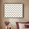 Vet - Liefde - Wit - Zwart Textielframe - compleet frame klein 947 -sfeer1