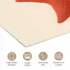 Zeester - Bobbels - Rood poster papier klein -closeup_NL