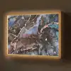 Marmer - Goud - Rosé Light Box met batterij (Wandlamp) middel -z3d_website
