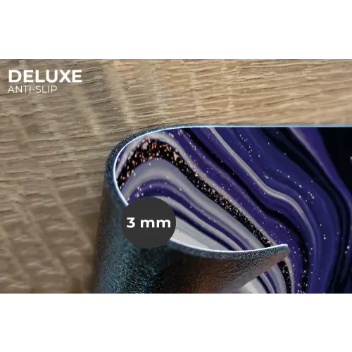 Marmer - Paars - Luxe - Marmerlook - Glitter Placemat vinyl groot -closeup