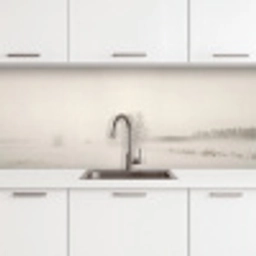 Boom - Mist - Sneeuw - Winter - Minimalistisch keuken achterwand 2 middel -3d