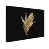 Mais - Eten - Goud - Zwart Tuinposter op houten frame 2 cm dik klein -3d