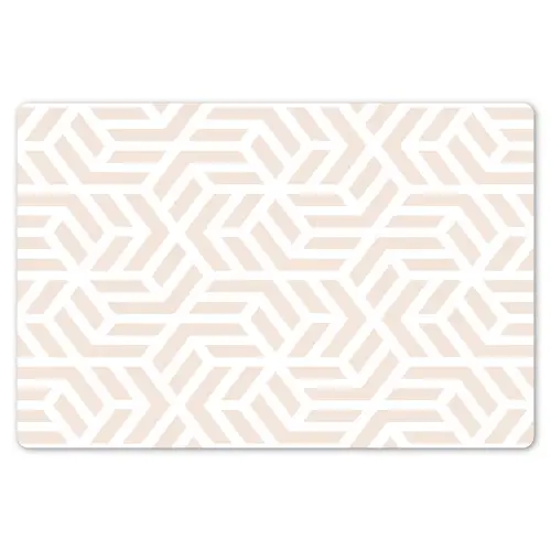 Beige - Geometrie - Patronen - Abstract Placemat vinyl groot 368 -zzsfeer1_Kitchenyeah-website