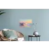 Zomerlicht - Strand - Fonkelende accenten Muursticker klein -plant