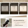 Meisje - Staart - Voetbal - Minimalistisch Light Box met batterij (Wandlamp kind) middel -USP_dimbaarNL