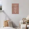 Herinner je gisteren droom over morgen geniet vandaag - Quotes - Spreuken tuinposter los doek klein -sfeer8