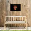 Boeket - Bloemen - Exotisch Tuinposter op houten frame 2 cm dik klein -sfeer4