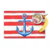 Anker - Verfspatten - Rood - Blauw Placemat vinyl groot -zzzproduct_Kitchenyeah-website