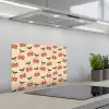 Kers - Disco - Patroon keuken achterwand spatscherm klein 900 -3d_schuin