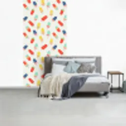 IJsjes - Speels - Kleurrijk fotobehang vinyl groot 64 -slaapkamer