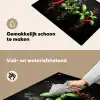 Chilipepers - Basilicum - Blaadjes - Rood Inductie beschemer met haakjes klein -ky-schoon-nl