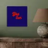 Blauw - Rood - Yes fun - 3D aluminium wit klein -sfeer2