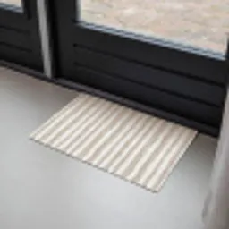 Minimalistisch - Strepen - Beige Deurmat klein 898 -sfeer2