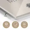 Vlees - Minimalistisch - Beige - Quote plexiglas 5mm klein -sfeer2