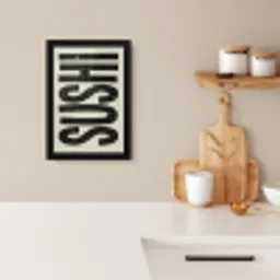 Zwart - Sushi - Japandi - Vintage KitchenYeah - Keuken - Fotolijst klein -sfeer1