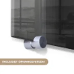 Kat - Telefoon - Toilet - Zwart - Wit plexiglas 5mm klein -zzsysteem_NL