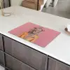 Leeuw - Pak - Geruit - Bril Inductie beschermer vinyl 3mm klein -sfeer8