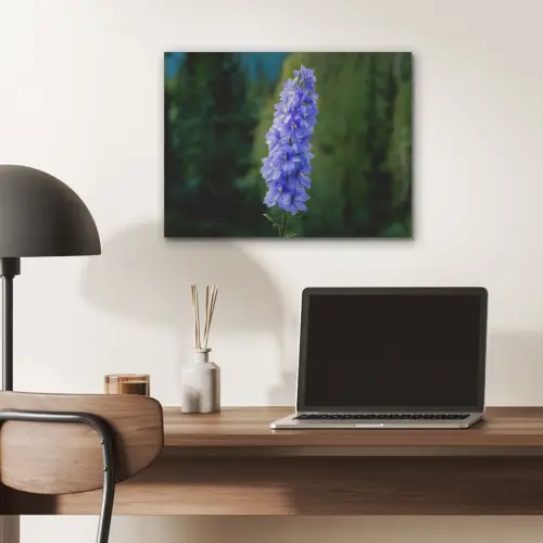 Bloemen - Blauw - Dennenboom PET vilt klein -sfeer5