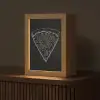 Pizzapunt - Toppings - Krijttekening Light Box met kabel (Tafellamp) klein -z3d_website