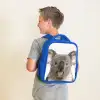 Schattige Koala Beer Kinderrugzak - Blauw middel -sfeer2