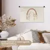 Regenboog - Bohemian - Boho - Pastel kleuren Wandkleed katoen klein -tsfeer1_DE