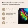 Regenboogkleuren - Vleugels - Magisch Inductie beschermer vinyl 3mm middel -tsfeer2_DE