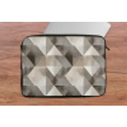 Geometrisch - Motief - Aardetinten laptophoes neopreen klein 279 -tafel