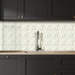 Abstract - Structuur - Grijs - Wit keuken achterwand 2 middel 871 -sfeer1