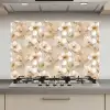 Bloemen - artistiek - Goud keuken achterwand spatscherm klein 900 -3d_website