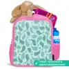 Zee - Dieren - Blauwe vinvis Kinderrugzak - Roze middel 863 -inhoud_NL