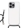 Grafisch - Patroon - Modern - Stippen Hoesje iPhone 16 Pro Max met koord klein 804 -3d