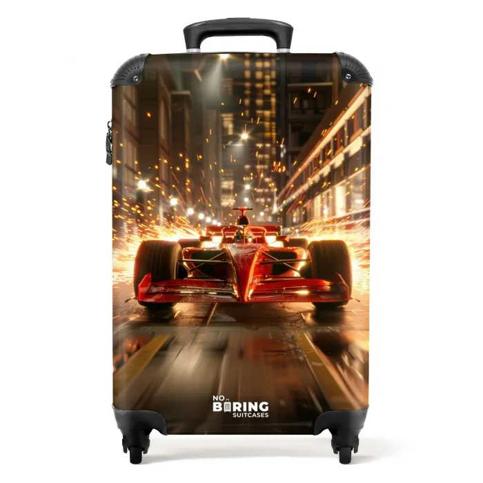 Rapid red NBS - Handbagage koffer - Unisex middel -productfoto_recht