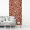 Klassiek - Botanisch - Roze fotobehang vinyl groot 64 -woonkamer