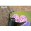Bloem - Close up - Paars Placemat vinyl groot -closeup