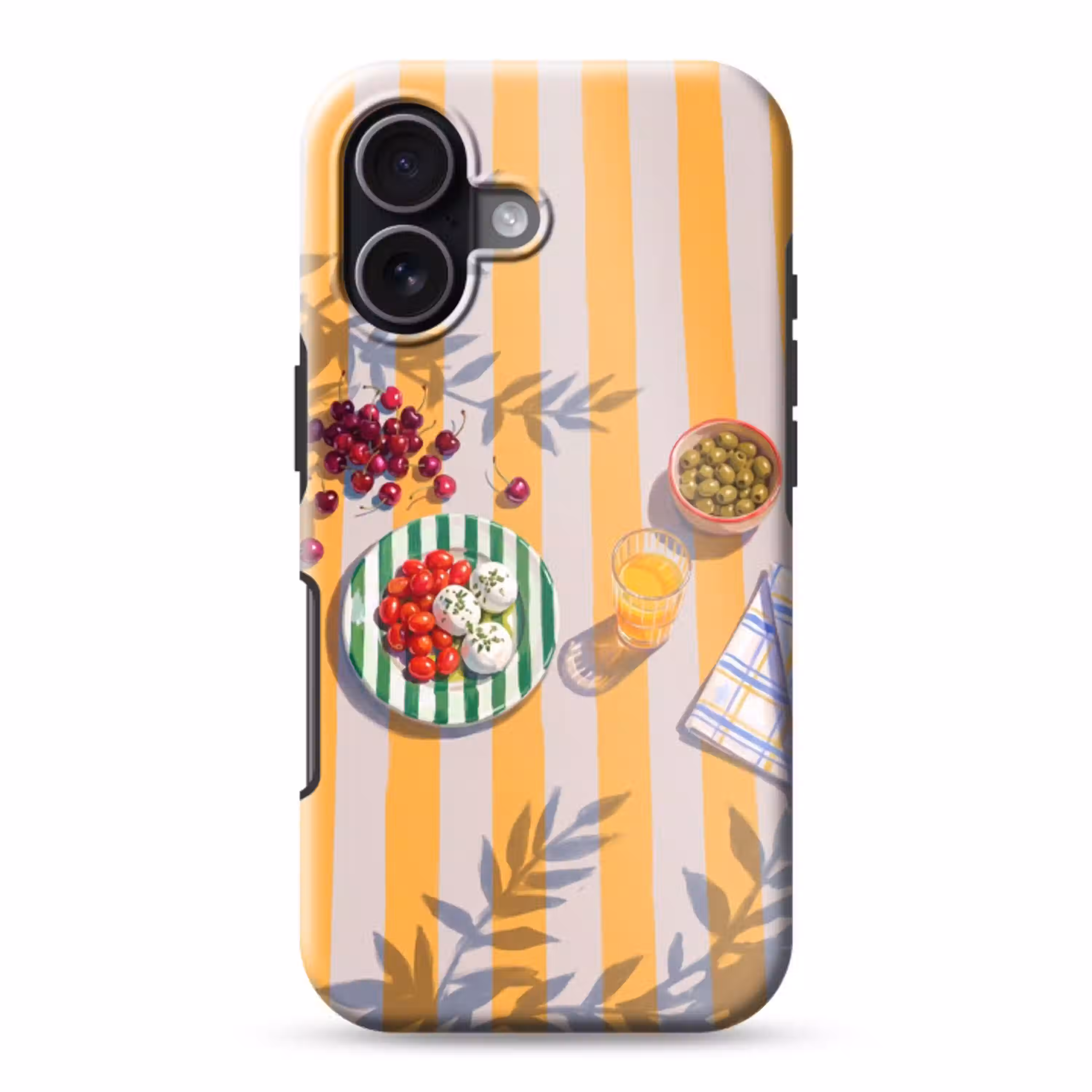 Eten - Zomer - Kleurrijk Toughcase MagSafe Apple iPhone 17 klein -3d