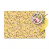 Bloemen - Motief - Geel Placemat vinyl groot 368 -zzzproduct_Kitchenyeah-website