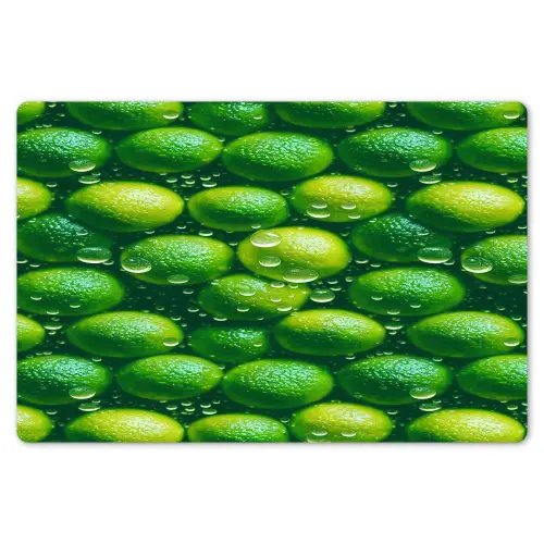 Limoenen - Druppels - Groen Placemat vinyl groot 368 -zzsfeer1_Kitchenyeah-website