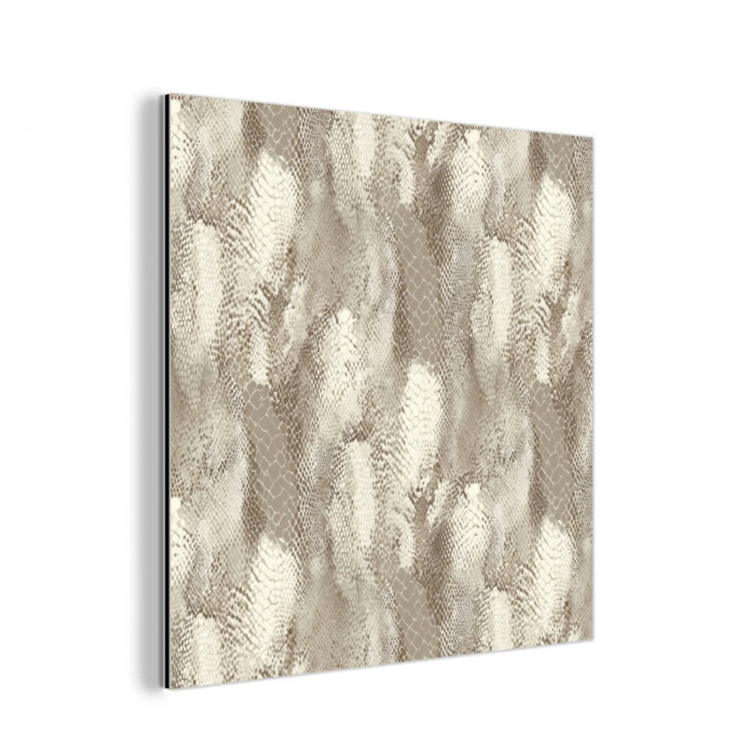 Slang - Textuur - Zand aluminium wit klein 46 -3d