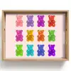 Beer - Kleurrijk - Snoep Dienblad Rechthoek middel -z3d_shopping
