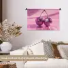 Glitter - Discobol - Roze - Kersen Wandkleed katoen klein -sfeer1