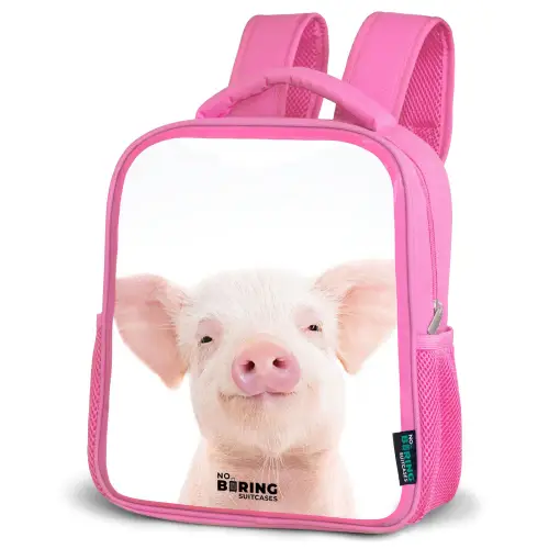 Binky Big Kinderrugzak - Roze middel -schuin