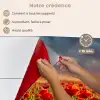 Zonsondergang - Klaprozen - Rood - Bloemen - Veld - Natuur keuken achterwand spatscherm klein -spatscherm_FR