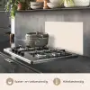 Patroon - Beige - Lijnen - Bruin keuken achterwand spatscherm klein 900 -usp_NL