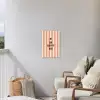 Quote - Zomer - Strepen Tuinposter op houten frame 2 cm dik klein -sfeer1