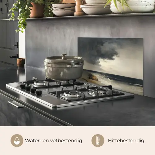 Kust - Golven - Rots - Storm keuken achterwand spatscherm klein -usp_NL
