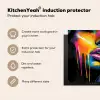 Vrouw - Gezicht - Verf - Kunstzinnig Inductie beschermer vinyl 3mm middel -vsfeer2_ENG