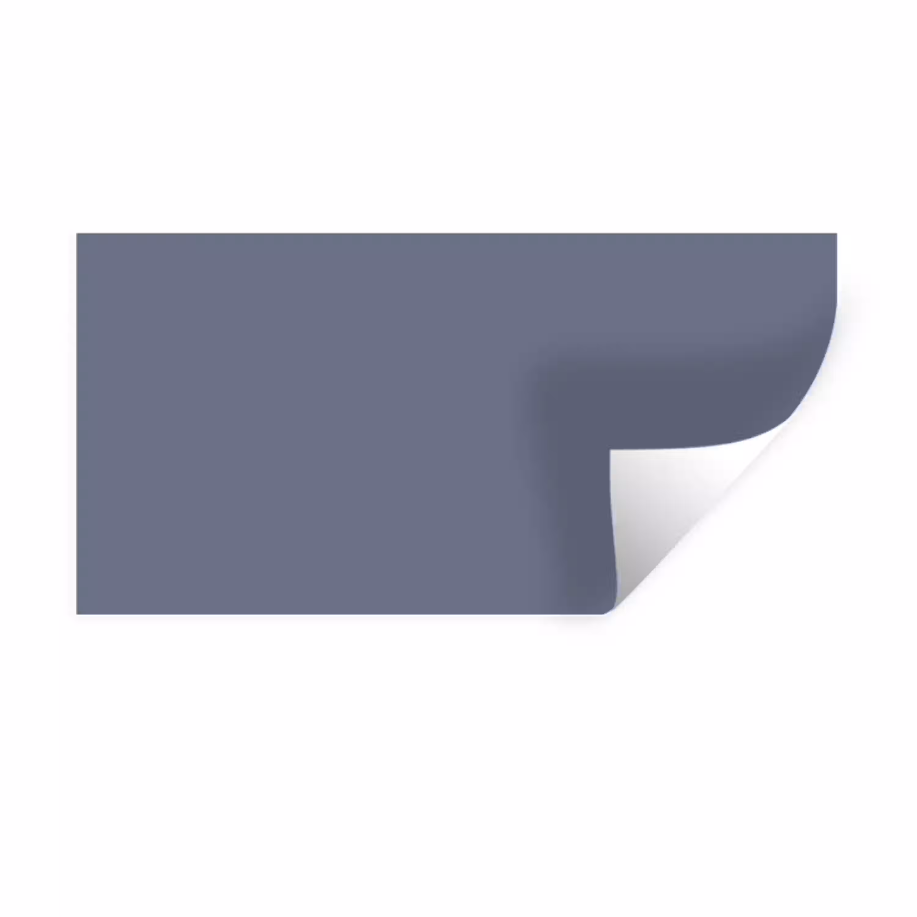 Slate - Whisper - Blauw Muursticker klein 287 -3d